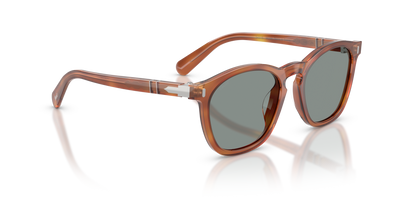 Persol PO3413S con Montatura Terra Di Siena e Lenti Blue - Immagine 3