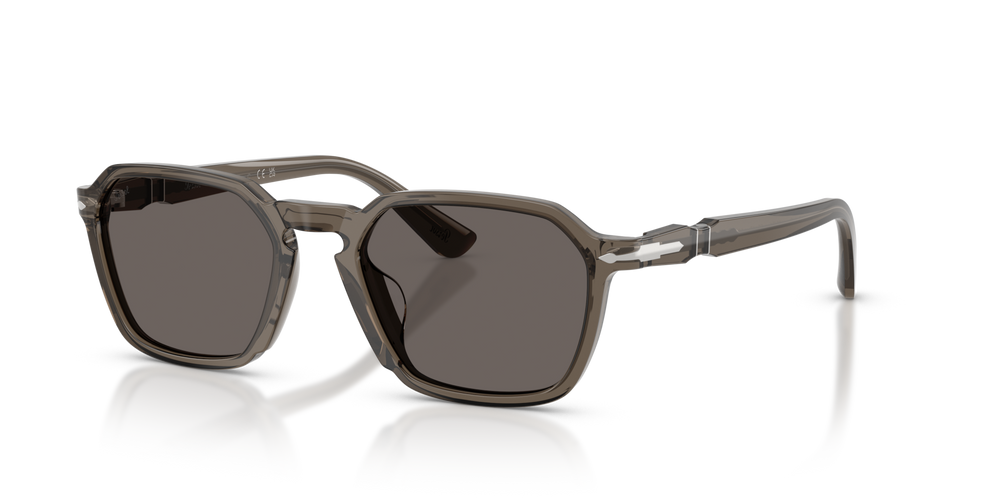 Persol PO3414S with Opal Smoke Frame and Blue Lenses - Image 1