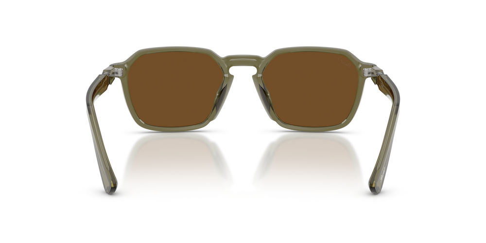 Persol PO3414S with Oliva Green Frame and Brown Lenses - Image 5
