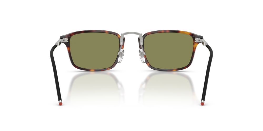 Persol PO3417S - Persol &amp; Olivetti Collection mit Havana Gestell und Grün Gläsern - Bild 5