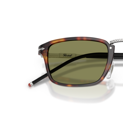 Persol PO3417S - Persol &amp; Olivetti Collection mit Havana Gestell und Grün Gläsern – Variantenbild