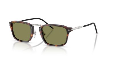 Persol PO3417S - Persol &amp; Olivetti Collection mit Havana Gestell und Grün Gläsern - Bild 1