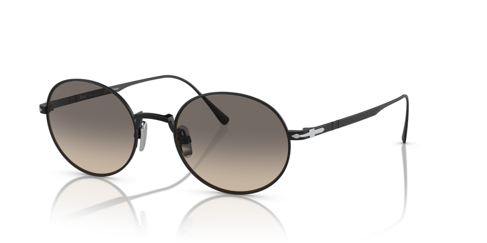 Persol PO5001ST with Matte Black Frame and Grey Lenses - Image 1
