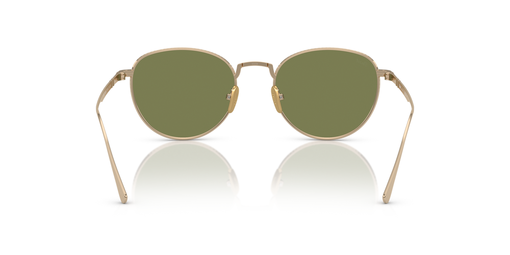 Persol PO5002ST con Montura Oro y Lentes Verde - Imagen 5