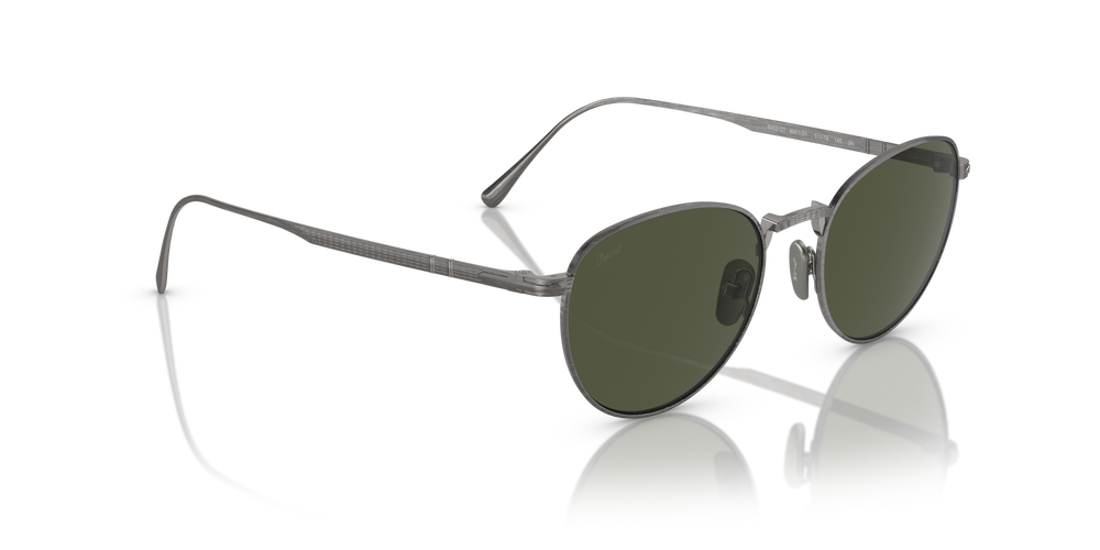 Persol PO5002ST with Pewter Frame and Green Lenses - Image 3