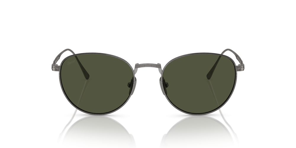 Persol PO5002ST with Pewter Frame and Green Lenses - Image 2