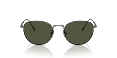Persol PO5002ST with Pewter Frame and Green Lenses - Image 2