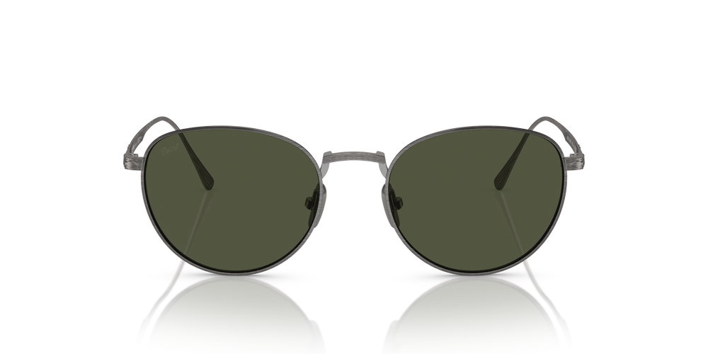 Persol PO5002ST with Pewter Frame and Green Lenses - Image 2