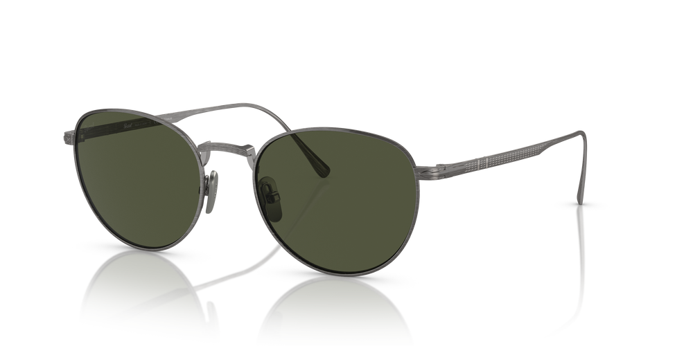 Persol PO5002ST with Pewter Frame and Green Lenses - Image 1