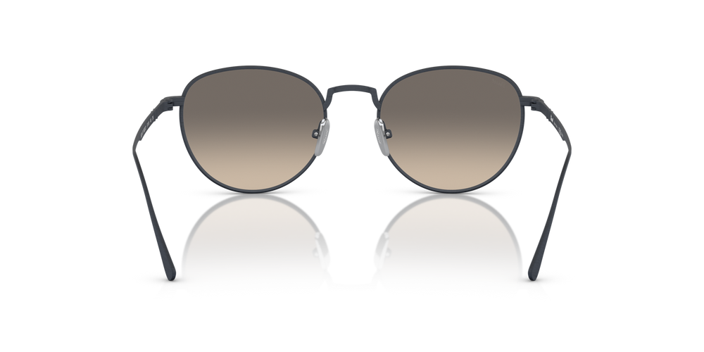 Persol PO5002ST con Montura Azul Marino Cepillado y Lentes Gris - Imagen 5