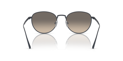 Persol PO5002ST con Montura Azul Marino Cepillado y Lentes Gris - Imagen 5