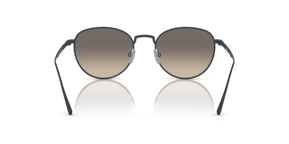 Persol PO5002ST with Brushed Navy Frame and Grey Lenses - Image 5