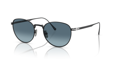 Persol PO5002ST with Matte Black Frame and Blue Lenses - Image 1