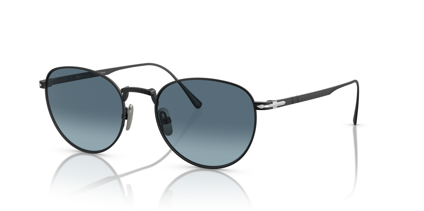 Persol PO5002ST con Montatura Nero Opaco e Lenti Blu - Immagine 1