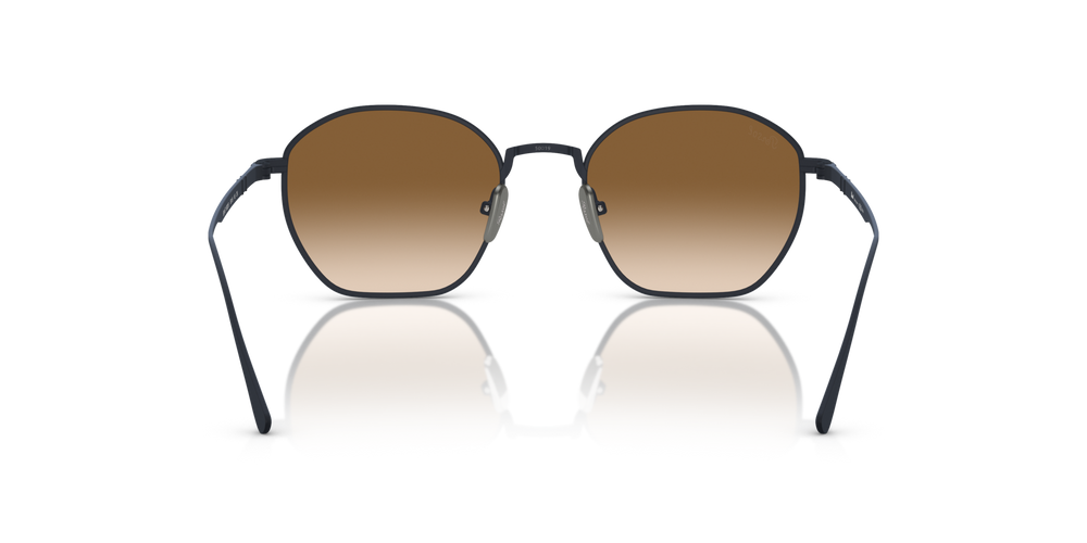 Persol PO5004ST with Brushed Navy Frame and Brown Lenses - Image 5