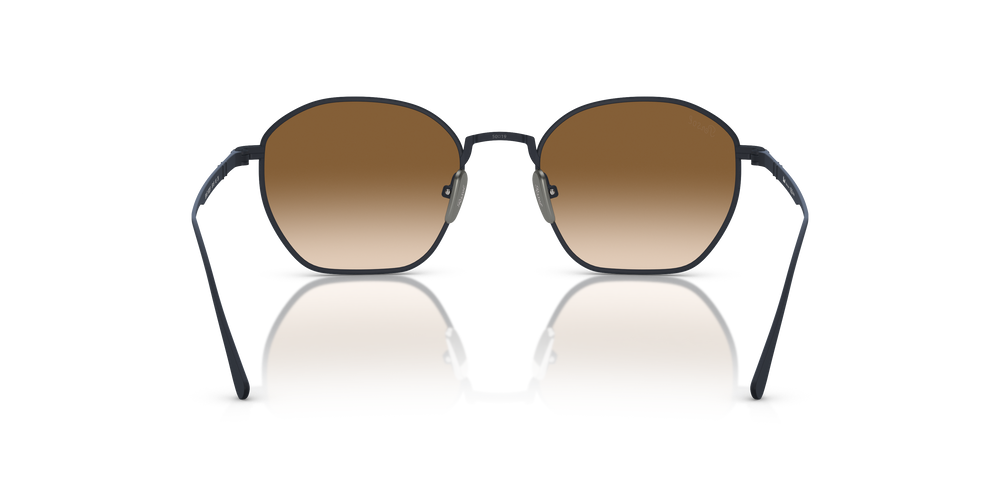 Persol PO5004ST mit Marineblau gebürstet Gestell und Braun Gläsern - Bild 5