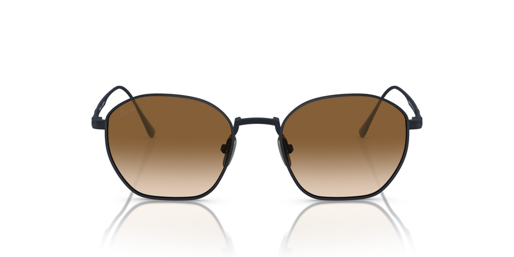 Persol PO5004ST con Montatura Blu Navy Spazzolato e Lenti Marrone - Immagine 2