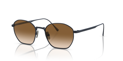 Persol PO5004ST con Montatura Blu Navy Spazzolato e Lenti Marrone - Immagine 1