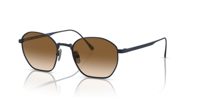 Persol PO5004ST mit Marineblau gebürstet Gestell und Braun Gläsern - Bild 1