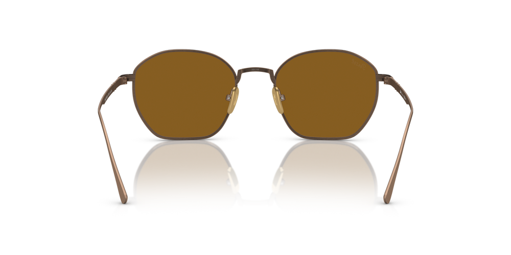 Persol PO5004ST con Montura Bronce y Lentes Marrón - Imagen 5