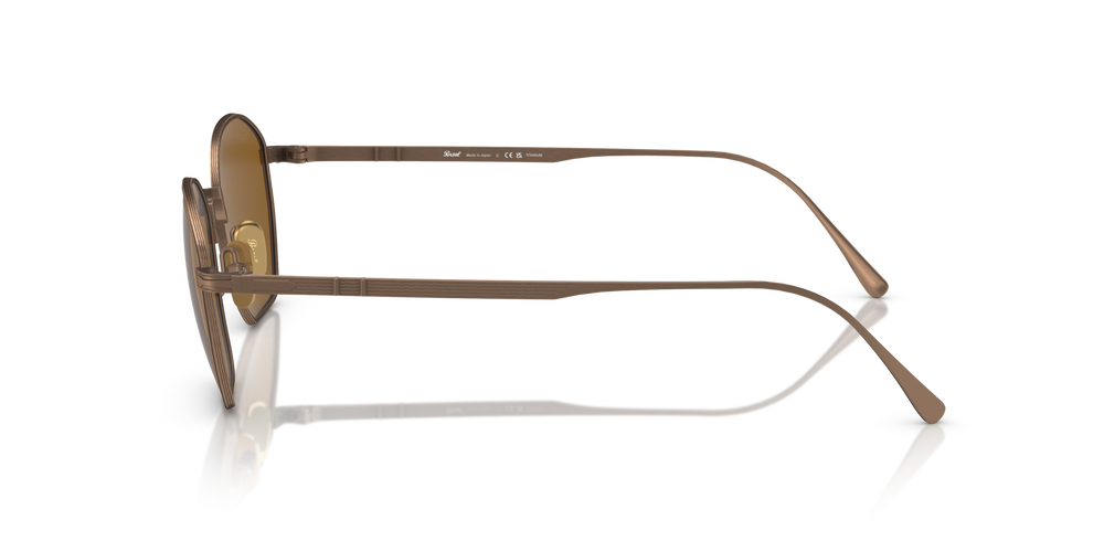Persol PO5004ST con Montura Bronce y Lentes Marrón - Imagen 4