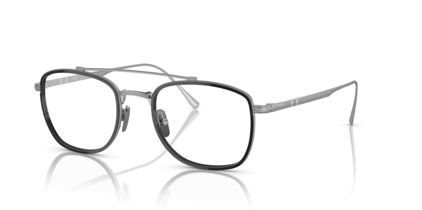 Persol PO5005VT with Silver/Black Frame - Image 1