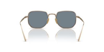 Persol PO5006ST mit Gold/Silber Gestell und Blau Gläsern - Bild 5