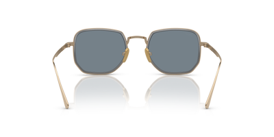 Persol PO5006ST mit Gold/Silber Gestell und Blau Gläsern - Bild 5