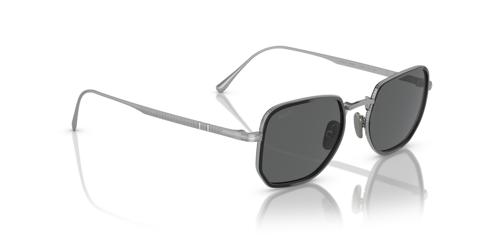 Persol PO5006ST avec Monture Argent/Noir et Verres Gris - Image 3