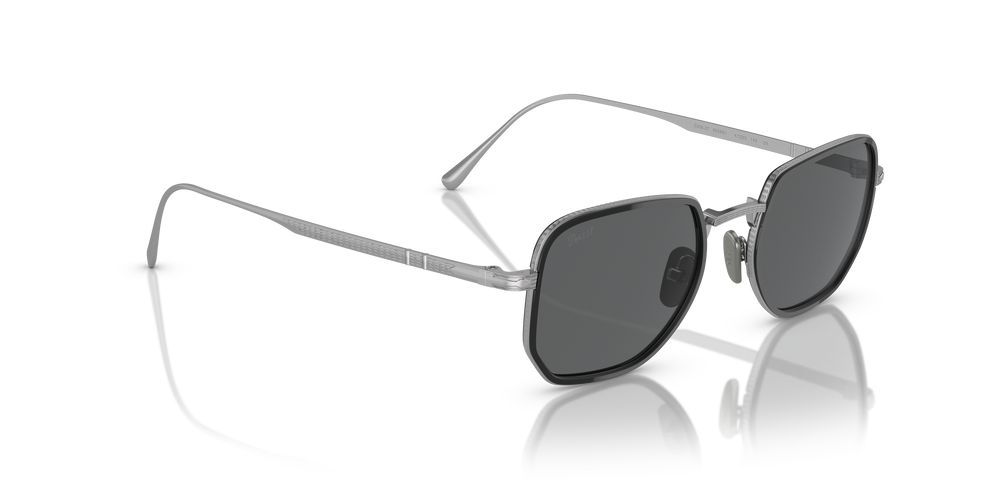 Persol PO5006ST com Armação Prateado/Preto e Lentes Cinzento - Imagem 3