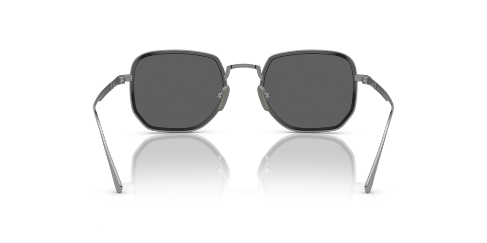 Persol PO5006ST com Armação Prateado/Preto e Lentes Cinzento - Imagem 5