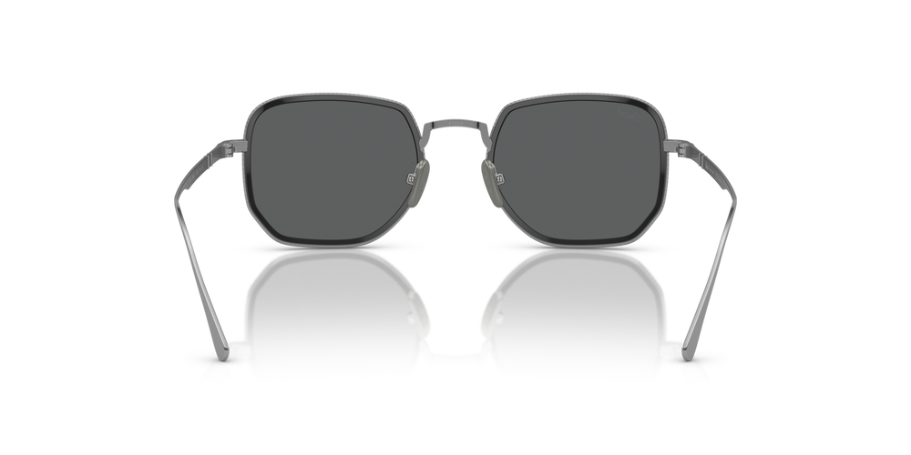 Persol PO5006ST with Silver/Black Frame and Grey Lenses - Image 5