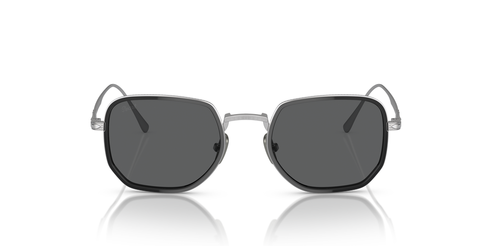 Persol PO5006ST com Armação Prateado/Preto e Lentes Cinzento - Imagem 2