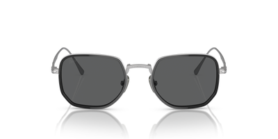 Persol PO5006ST com Armação Prateado/Preto e Lentes Cinzento - Imagem 2