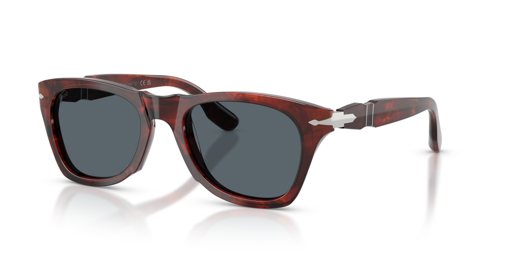 Persol PO8001S avec Monture Havana Rouge et Verres Bleu - Image 1