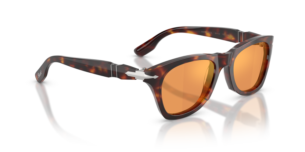 Persol PO8001S with Havana Frame and Orange Lenses - Image 3
