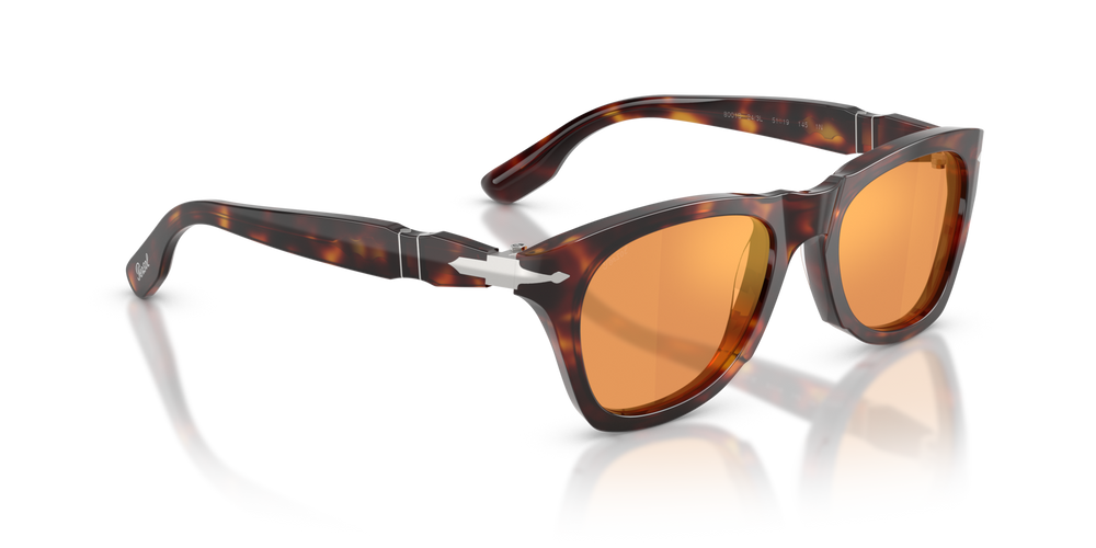 Persol PO8001S with Havana Frame and Orange Lenses - Image 3