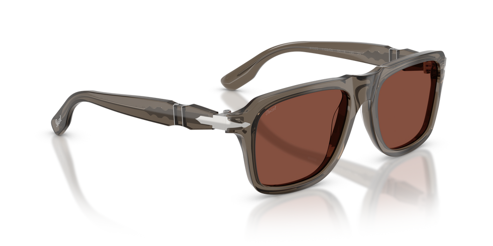 Persol PO8002S with Opal Grey Frame and Red Lenses - Image 3