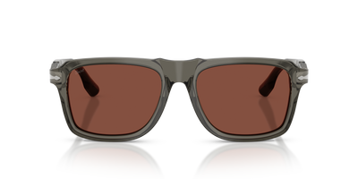 Persol PO8002S avec Monture Gris Opaline et Verres Rouge - Image 2