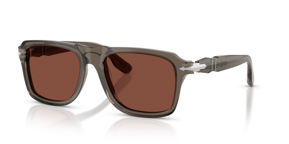 Persol PO8002S with Opal Grey Frame and Red Lenses - Image 1