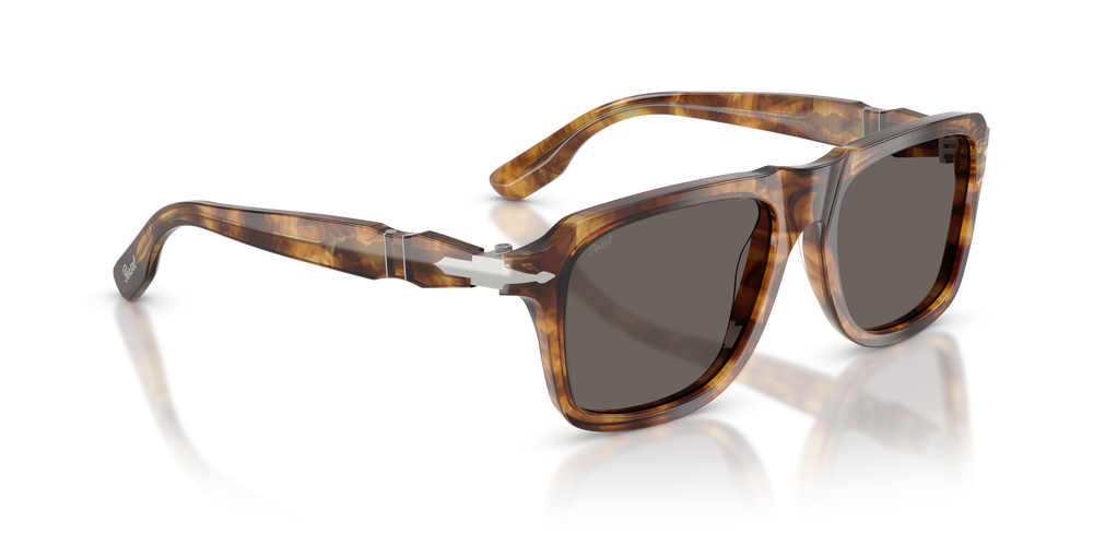 Persol PO8002S with Milky Yellow Havana Frame and Grey Lenses - Image 3