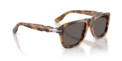 Persol PO8002S with Milky Yellow Havana Frame and Grey Lenses - Image 3
