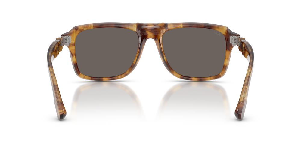Persol PO8002S with Milky Yellow Havana Frame and Grey Lenses - Image 5