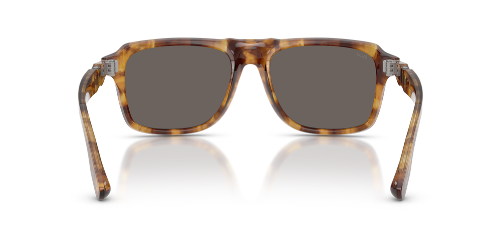 Persol PO8002S with Milky Yellow Havana Frame and Grey Lenses - Image 5