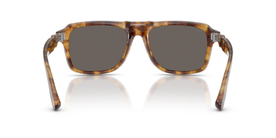 Persol PO8002S with Milky Yellow Havana Frame and Grey Lenses - Image 5