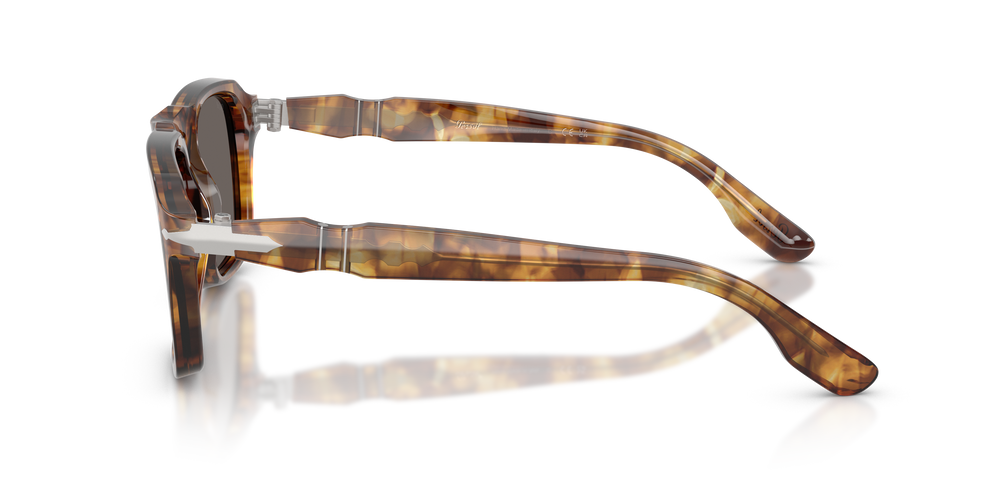 Persol PO8002S with Milky Yellow Havana Frame and Grey Lenses - Image 4