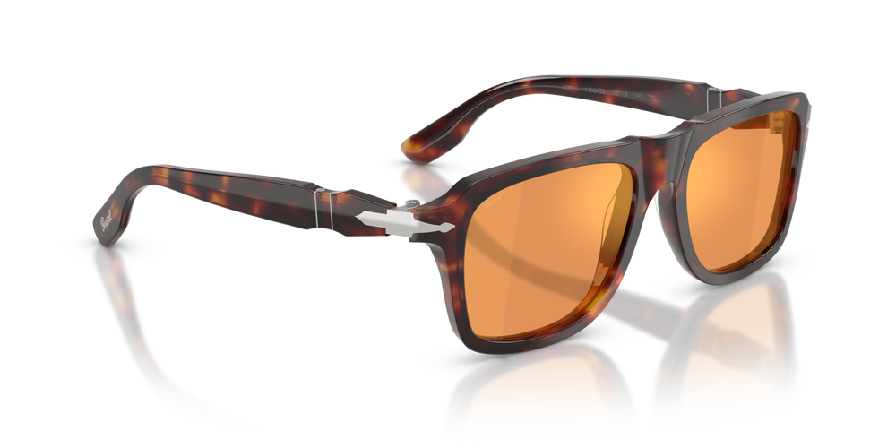 Persol PO8002S with Havana Frame and Orange Lenses | Persol® US
