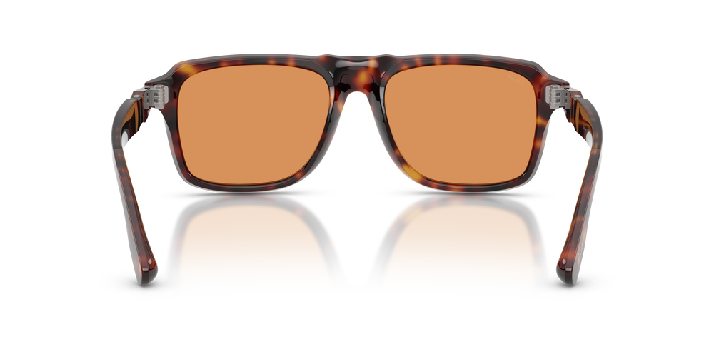 Persol PO8002S mit Havana Gestell und Orange Gläsern - Bild 5