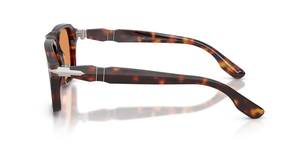 Persol PO8002S mit Havana Gestell und Orange Gläsern - Bild 4