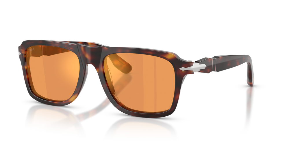 Persol PO8002S with Havana Frame and Orange Lenses - Image 1